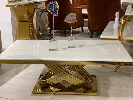 Gold Coffee Table