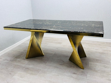 Gold Dining Table 