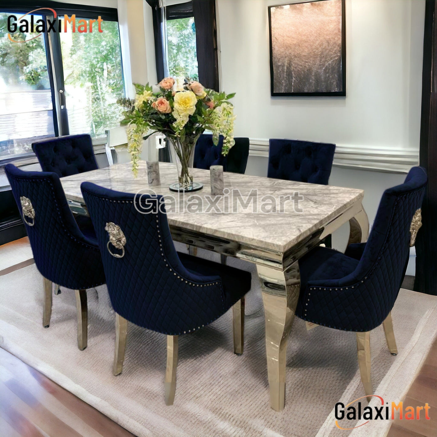 Louis Marble Dining Table