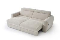 Dakota 3 seater electric sofa bed recliner — view 2
