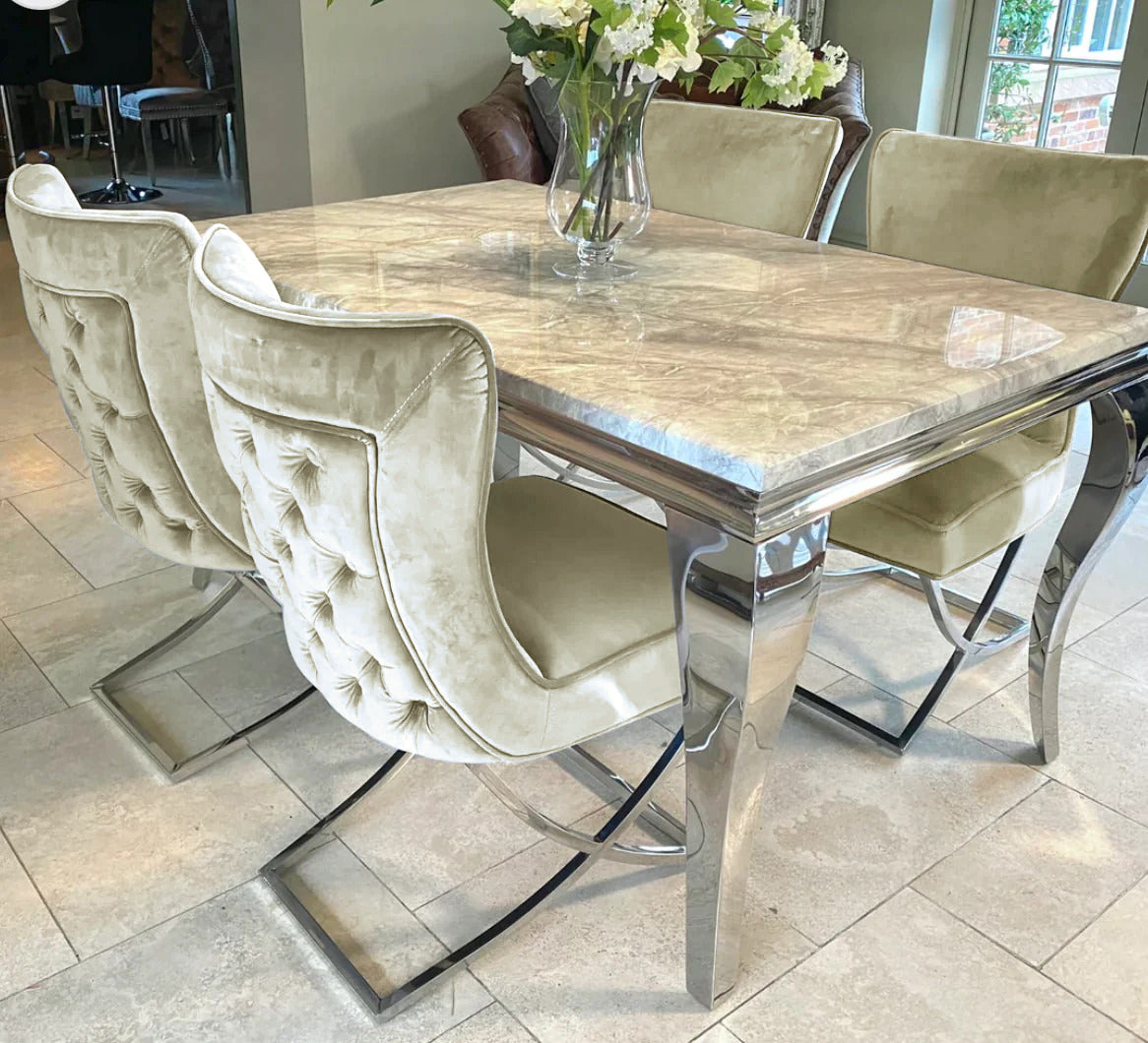Louis Marble Dining Table