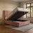Pink Burlington Ottoman Bed with Gas-Lift Storage – burlington-ottoman-bed_C