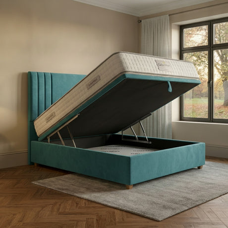 Burlington Ottoman Bed - Vibrant Turquoise Storage – burlington-ottoman-bed_C