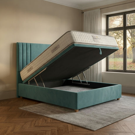 Burlington New Teal Ottoman Bed - Gas-Lift Storage – burlington-ottoman-bed_C