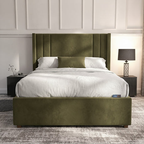 Burlington Ottoman Bed - Olive Green Storage – burlington-ottoman-bed_F_1