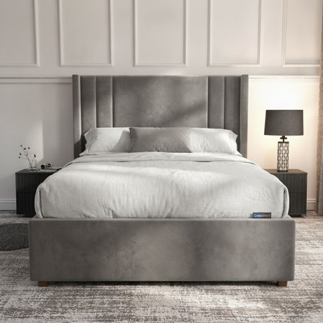 Grey Burlington Ottoman Bed | Premium Gas-Lift Storage – burlington-ottoman-bed_F_1