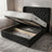 Ebony Camden Ottoman Bed with Gas-Lift Storage – camden-ottoman-bed_C