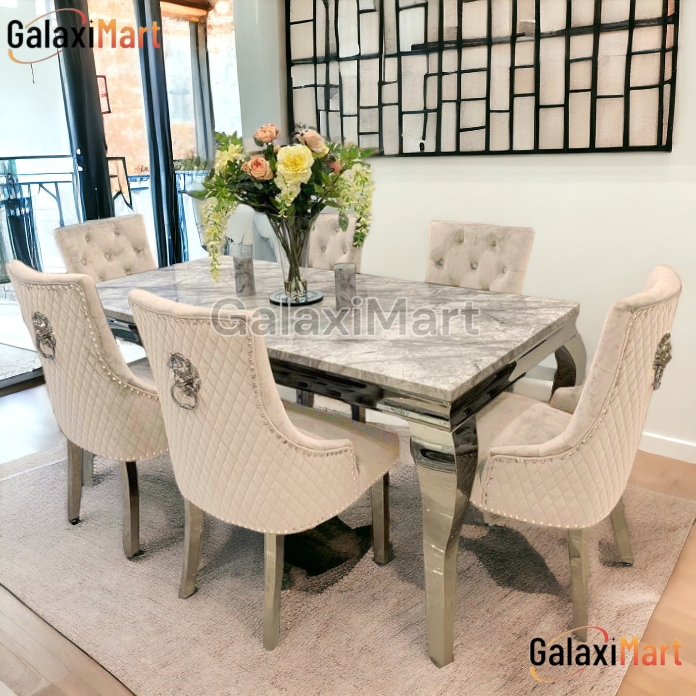 Louis Marble Dining Table