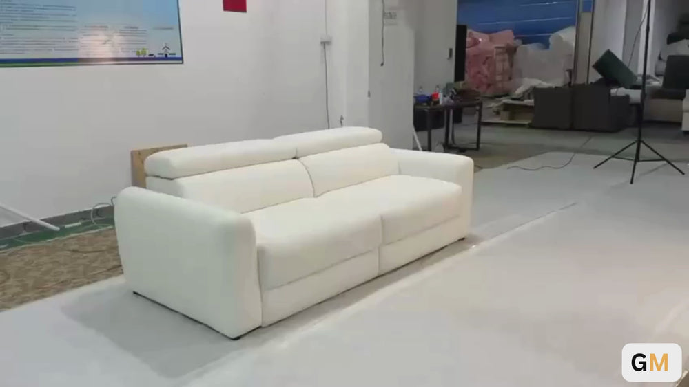 Dakota 3 Seater Electric Sofabed Recliner Remote