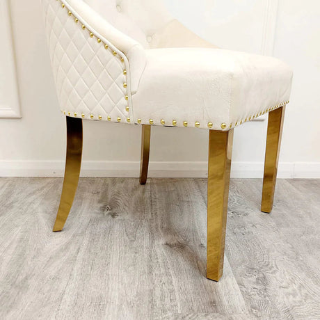 Louis Gold Dining Chairs