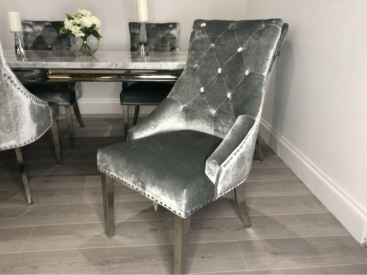 Ariaana Marble Dining Table With Chairs